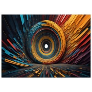 Powerful Abstract Vortex Poster