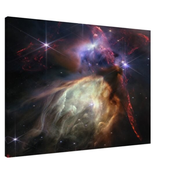 Discover the Beauty of Rho Ophiuchi (NIRCam Image) with this Striking Art Print