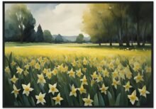 Field of Daffodils in Summer